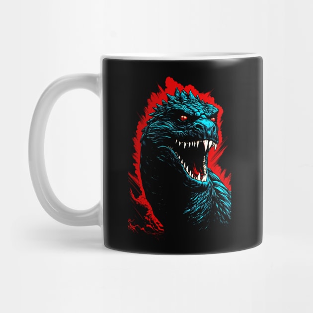 Godzilla 3 by Allbestshirts